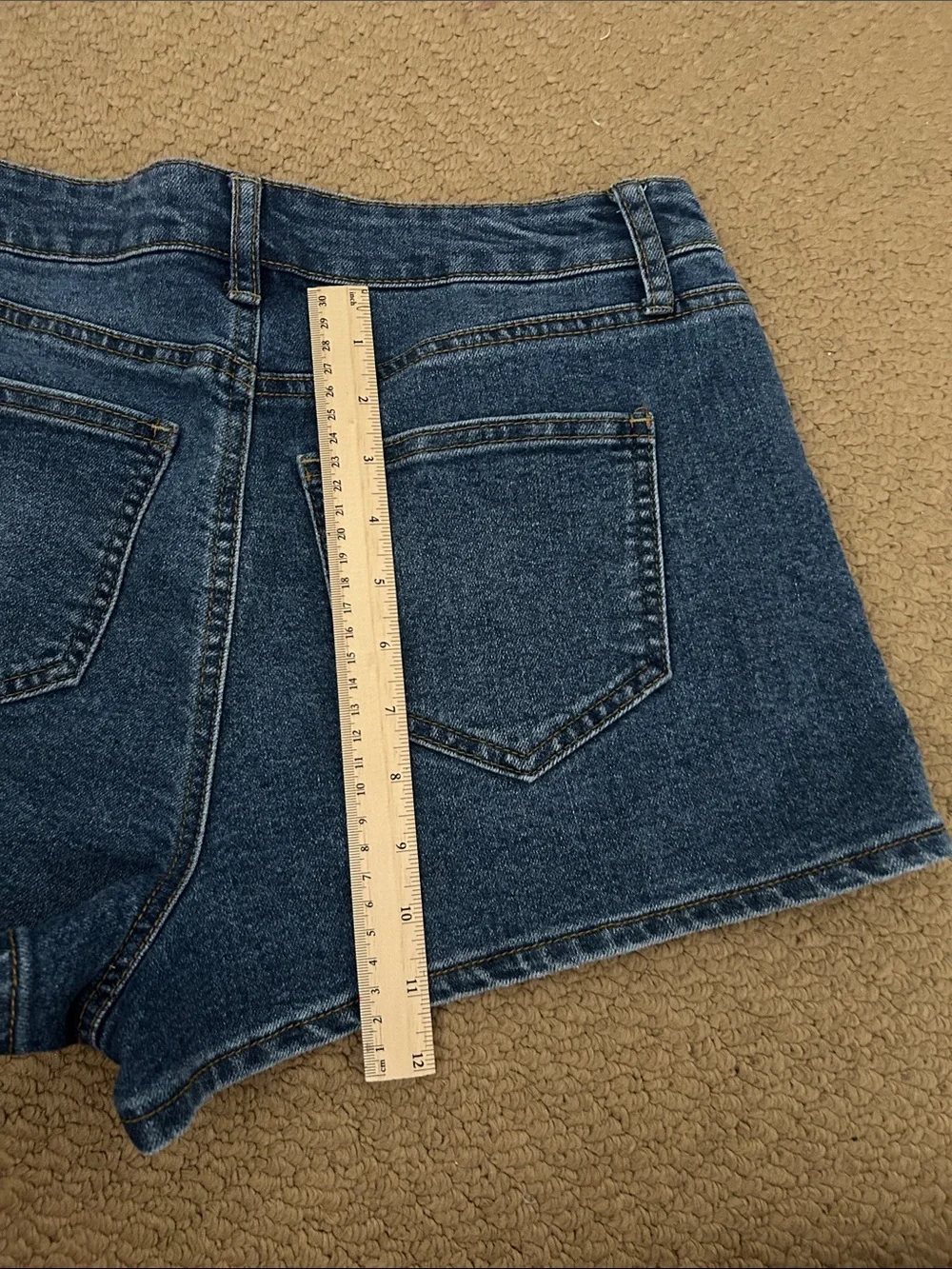 No Boundaries Blue Denim Jean Shorts